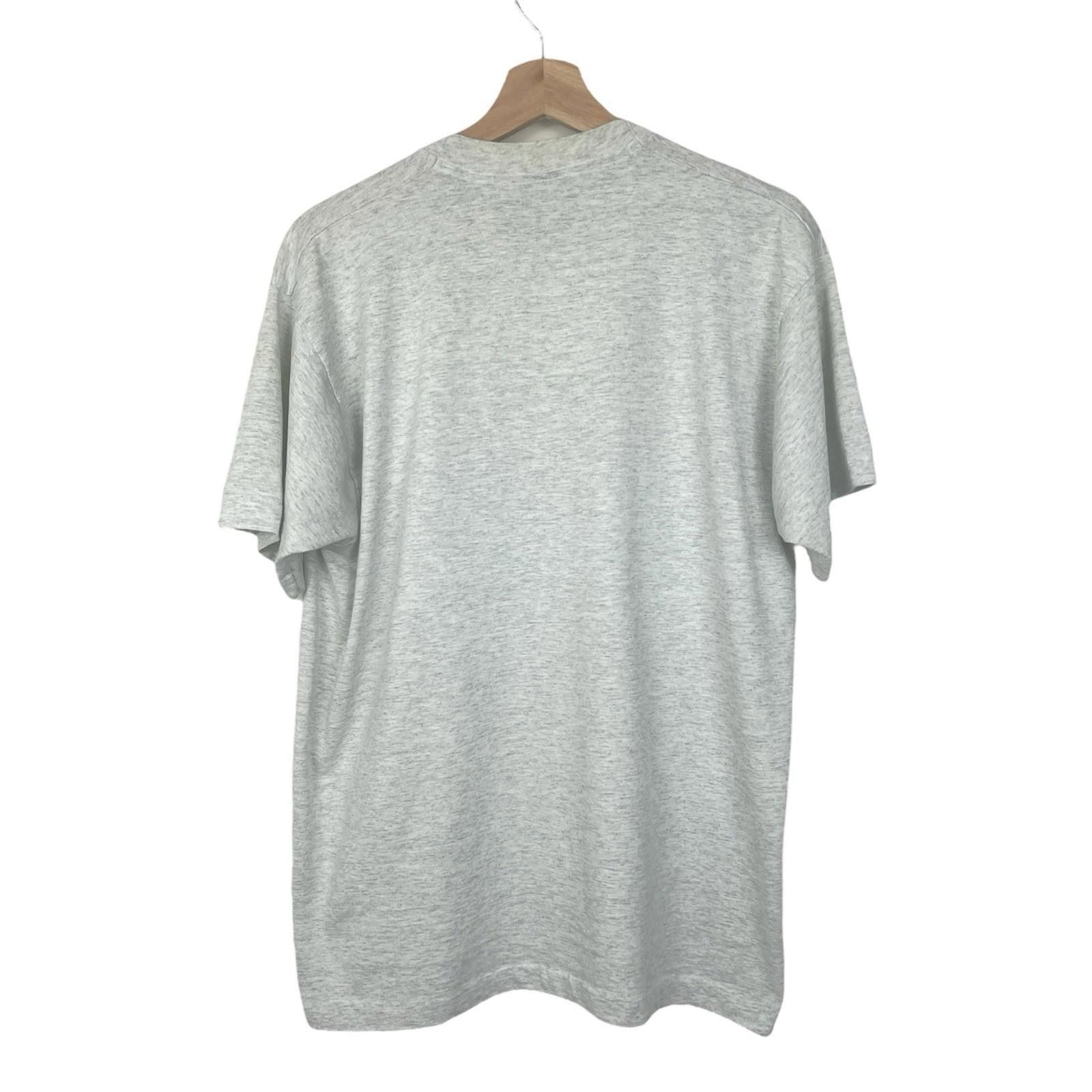ASH Vintage 90s Country Blues Ash Gray T Shirt XL Size US XL / EU 56 / 4 - 4 Thumbnail