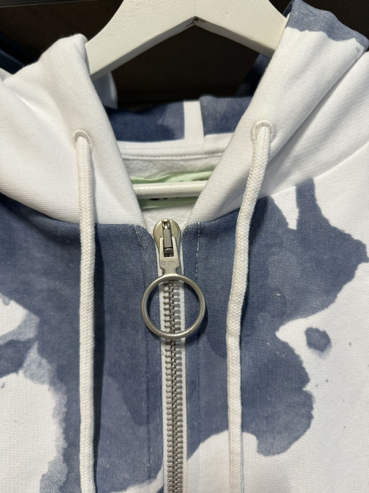 Off-White Off-White Rare FW16 Zip Hoodie EARLY VIRGIL ERA Size US M / EU 48-50 / 2 - 4 Thumbnail