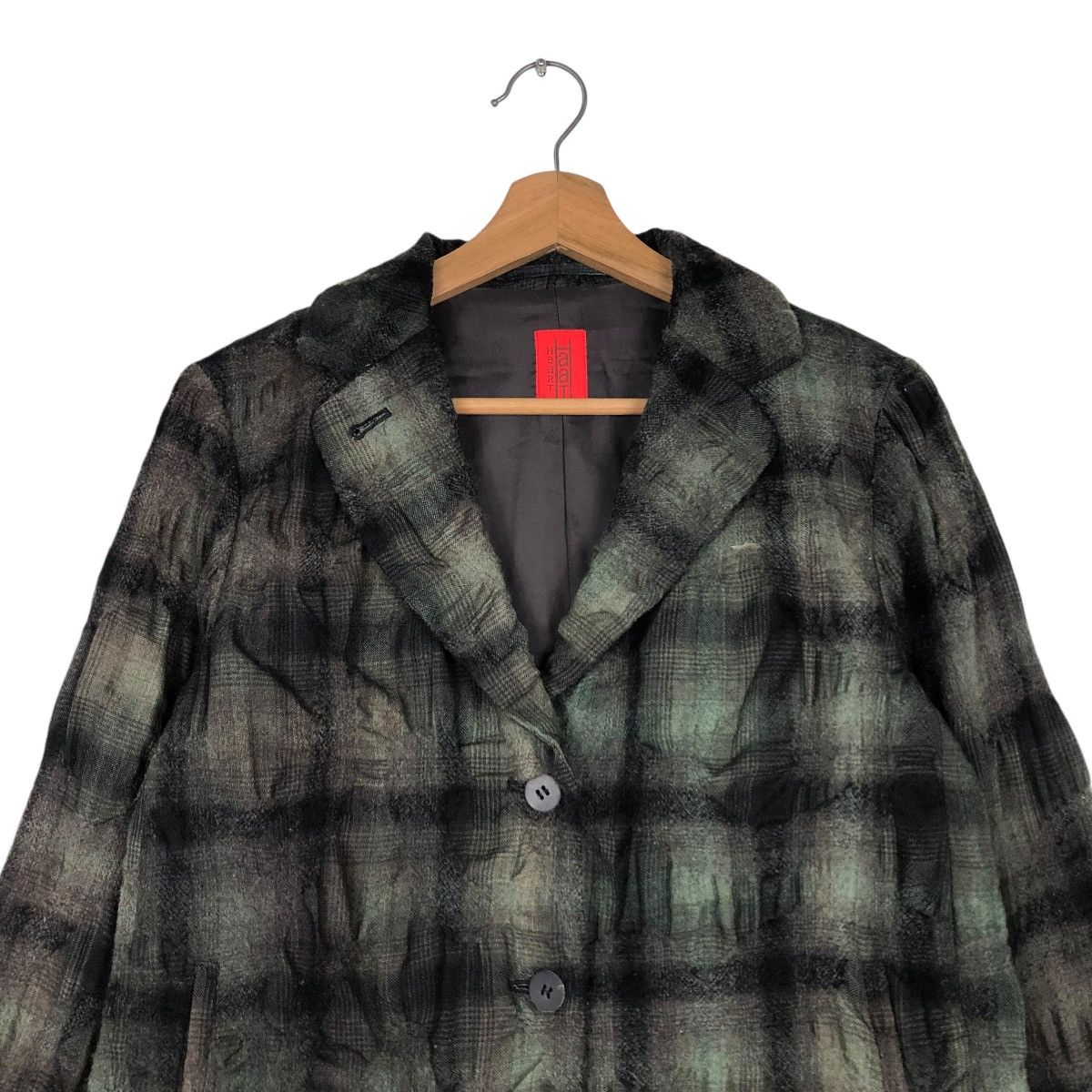Issey Miyake VINTAGE HYBRID JACKET ISSEY MIYAKE HEART HAAT TARTAN DESIGN Size US M / EU 48-50 / 2 - 5 Thumbnail