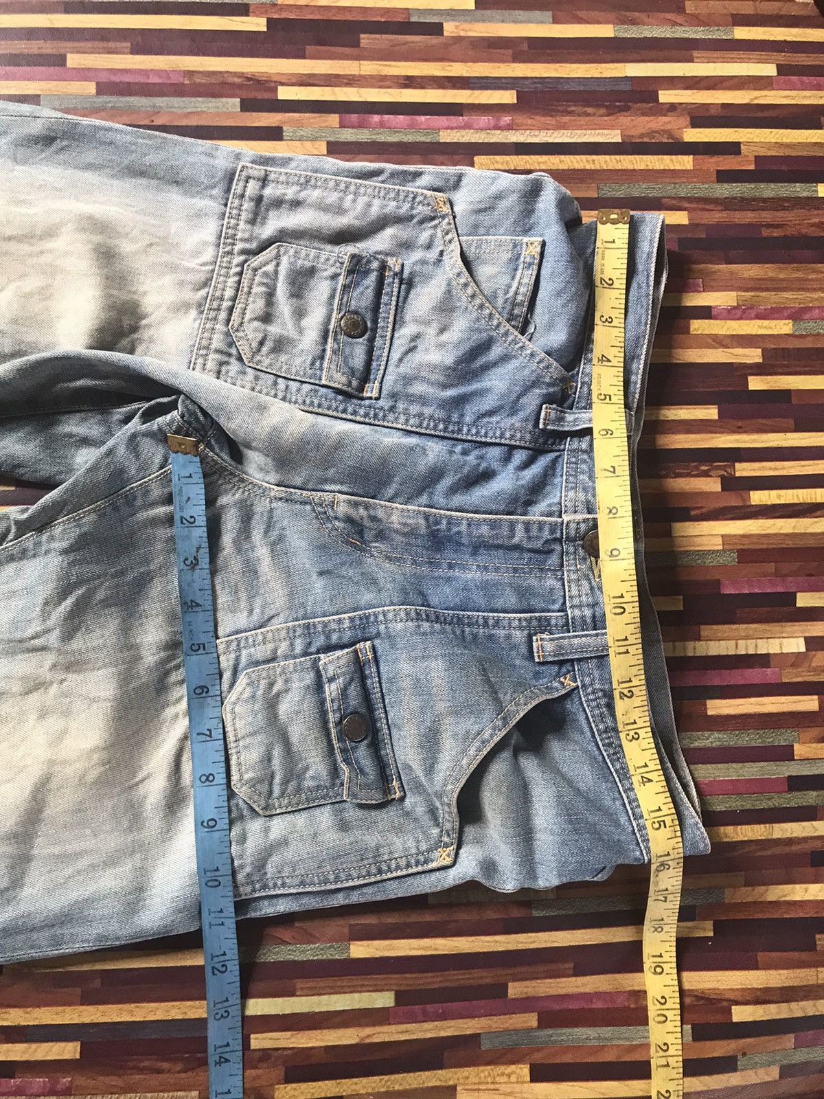 Japanese Brand VTG DENIM PANTS CANNABIS SATIVA Size US 32 / EU 48 - 16 Thumbnail