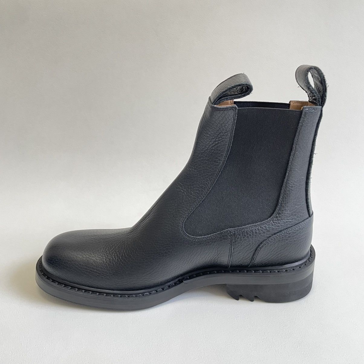 Dries Van Noten Black Tumbled Leather Boots Size US 9 / EU 42 - 12 Thumbnail