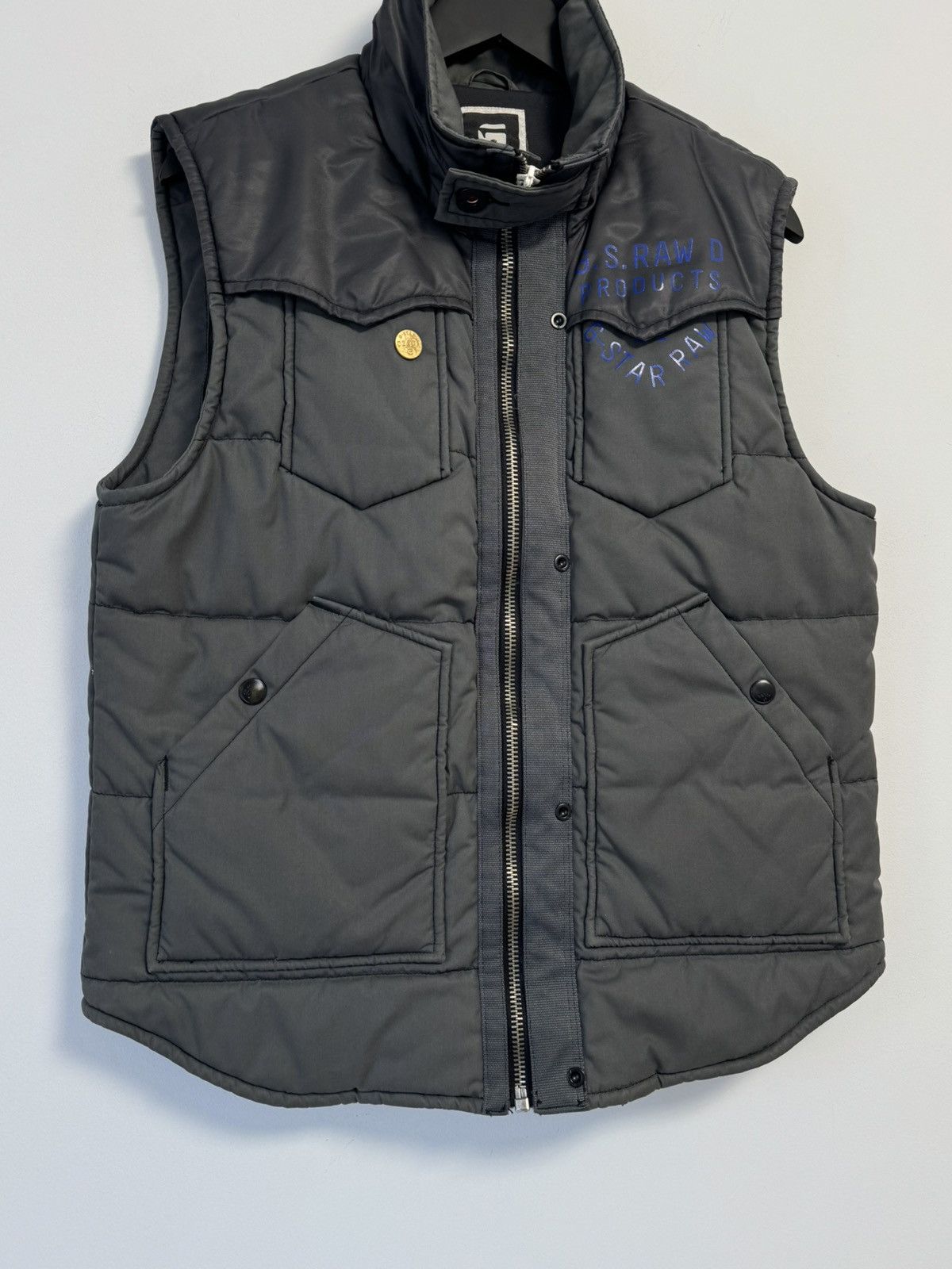 G-Star G Star Raw Y2K style Vest Rare Size US L / EU 52-54 / 3 - 3 Thumbnail