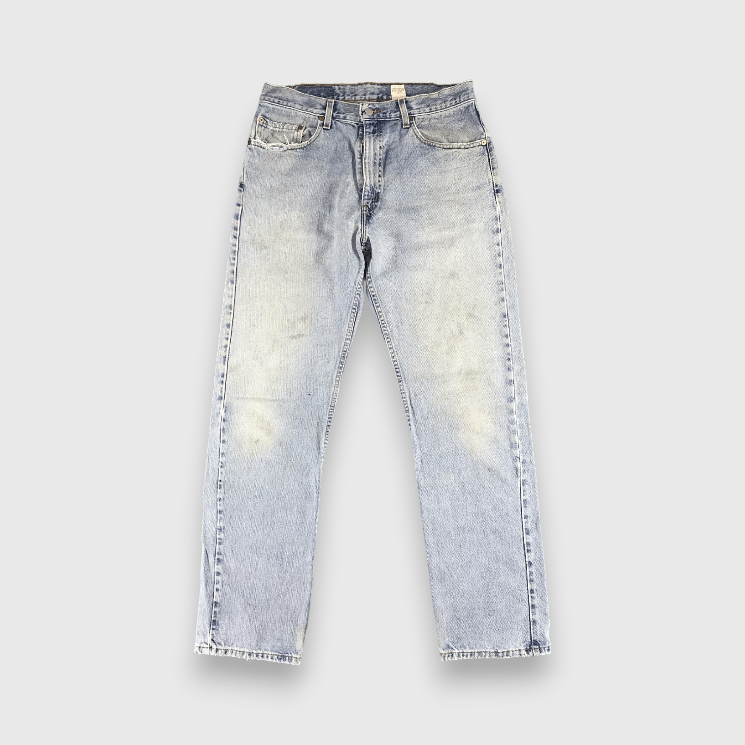 Levi's Vintage Levis 505 Jeans Light Wash -J465 Size US 34 / EU 50 - 1 Thumbnail