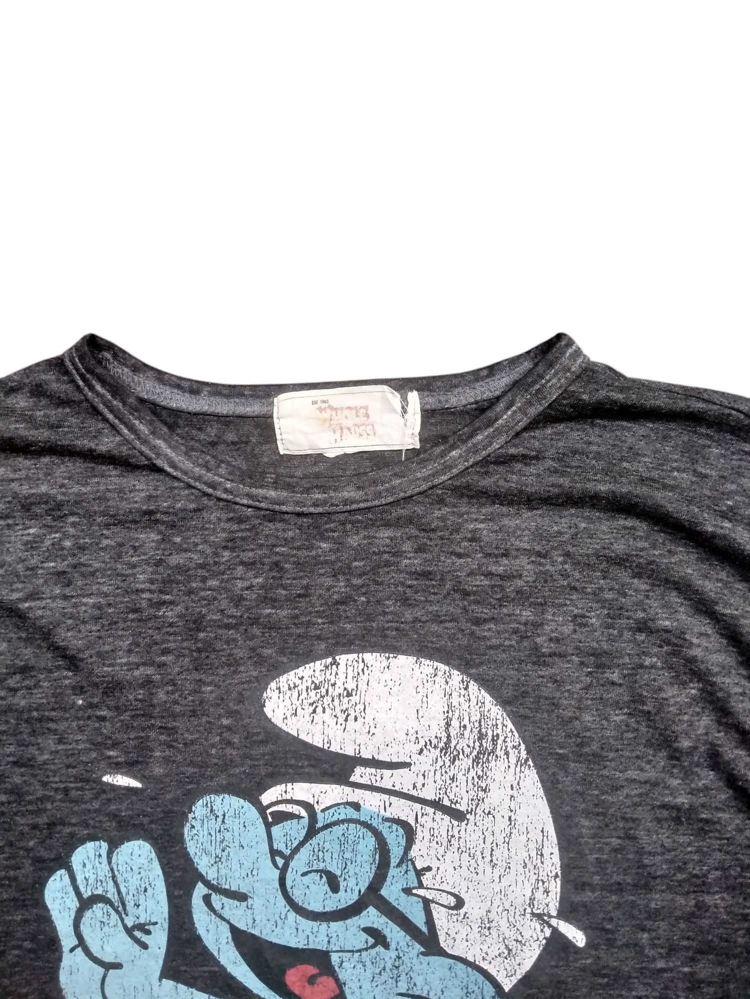 NBA Vintage 90s Utah Jazz Basketball Free t-shirt The Smurfs Size US XL / EU 56 / 4 - 5 Thumbnail