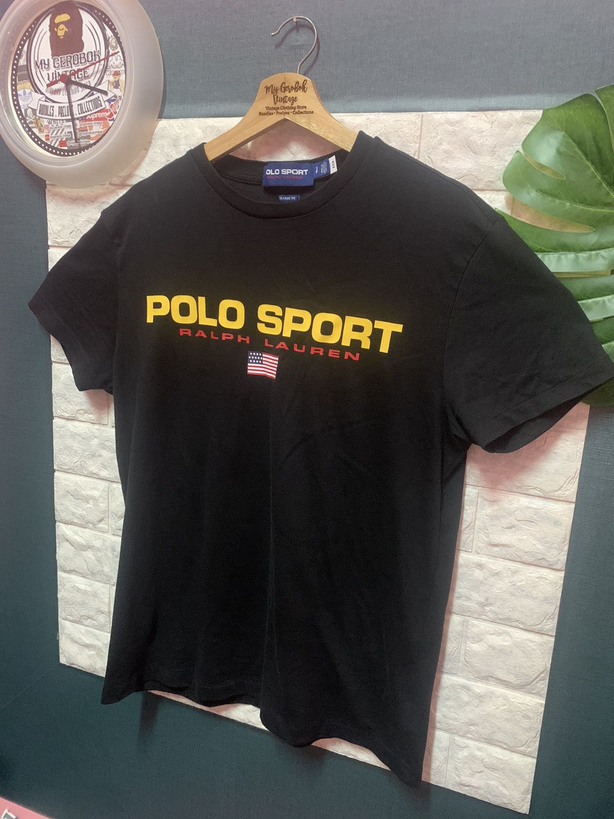 Polo Ralph Lauren STEAL!! Shirt POLO SPORT Ralph Laurent Size US M / EU 48-50 / 2 - 2 Thumbnail