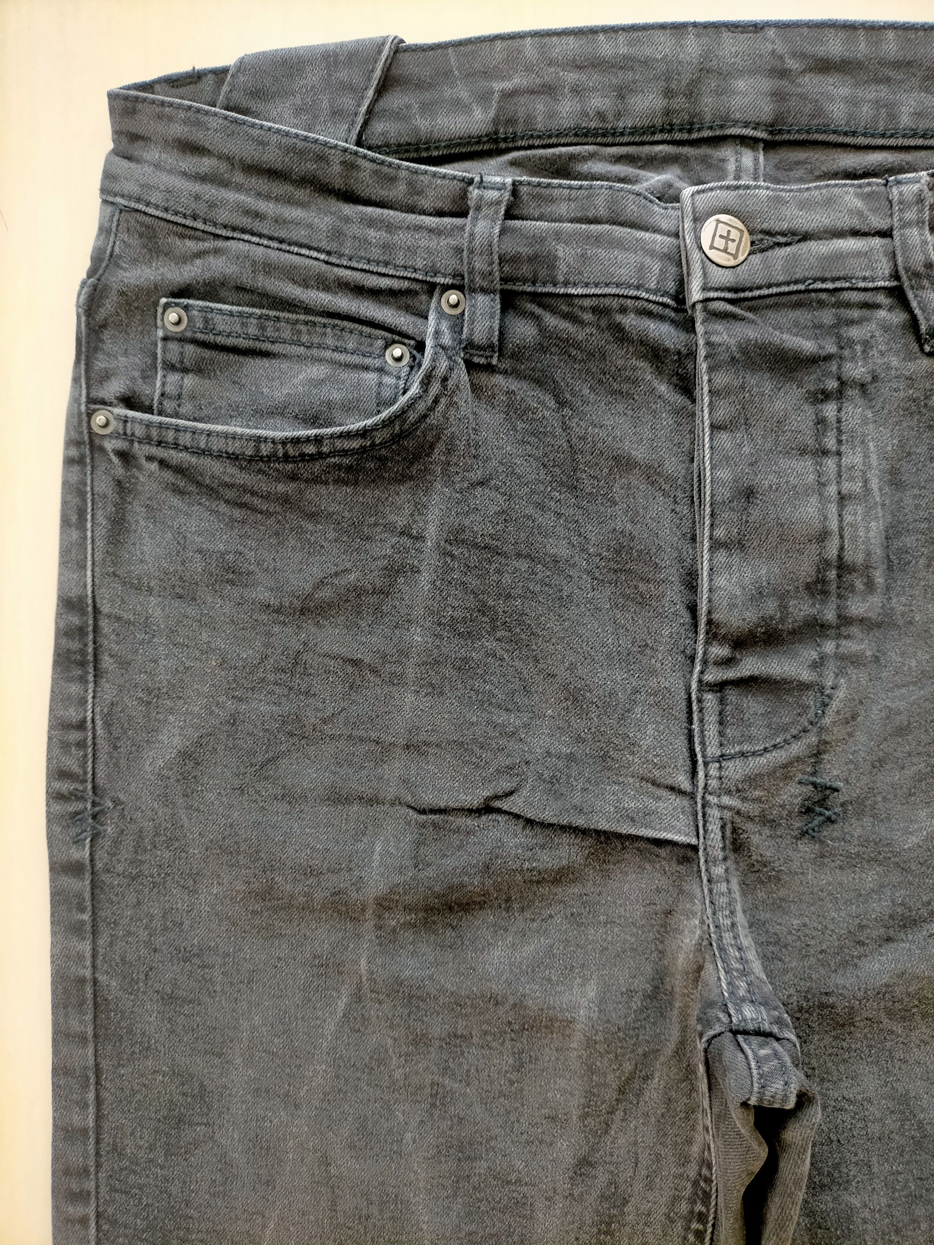 Ksubi Ksubi Jeans Stretch Black/Red Denim Size US 32 / EU 48 - 5 Thumbnail