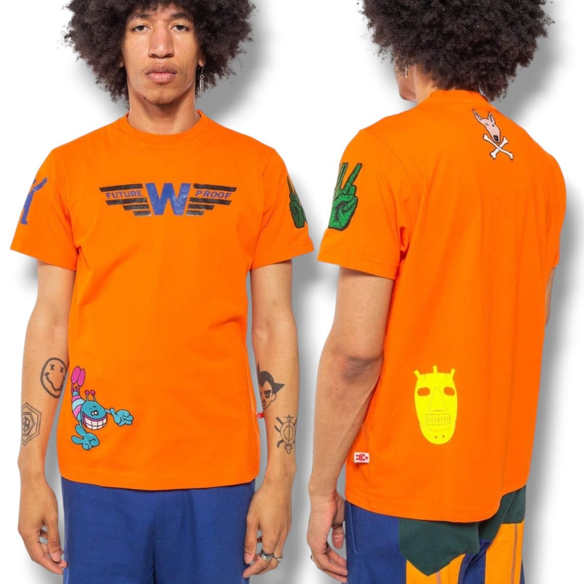Walter Van Beirendonck Walter van Beirendonck Past-Present-Future Shirt Size US XXL / EU 58 / 5 - 1 Thumbnail