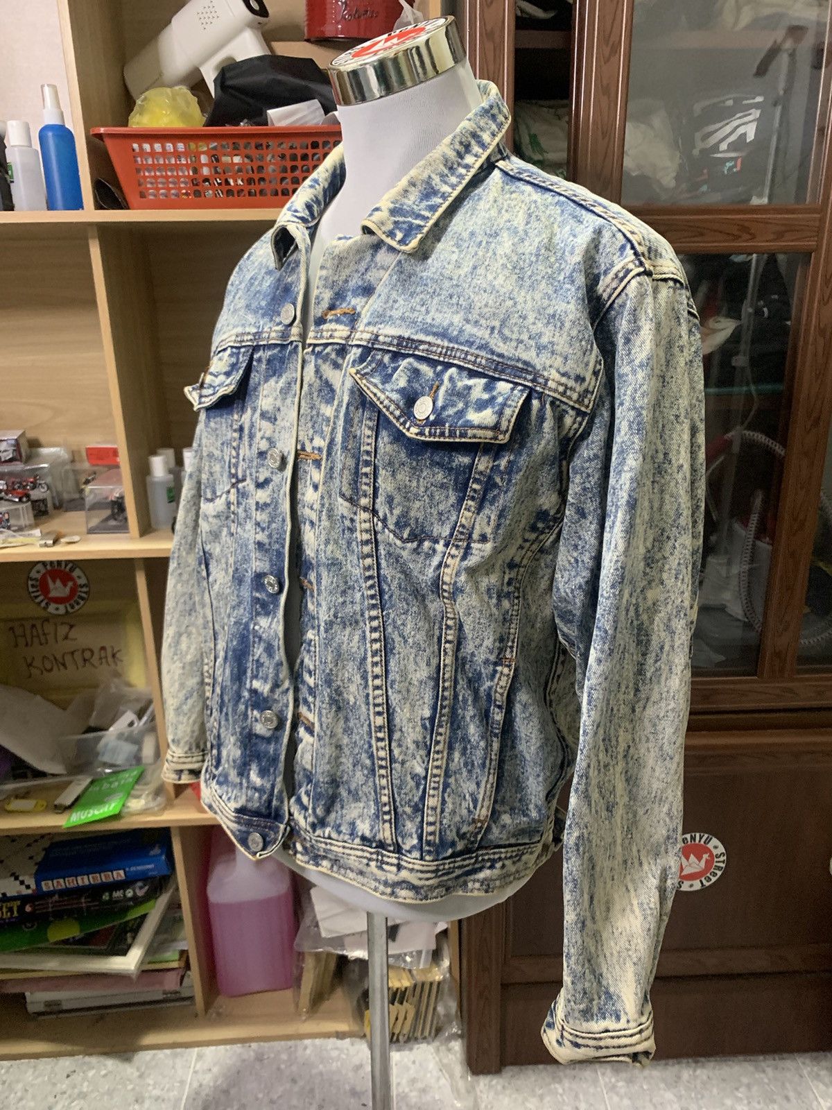 Japanese Brand CPS Faded Denim Jacket Size US L / EU 52-54 / 3 - 4 Thumbnail