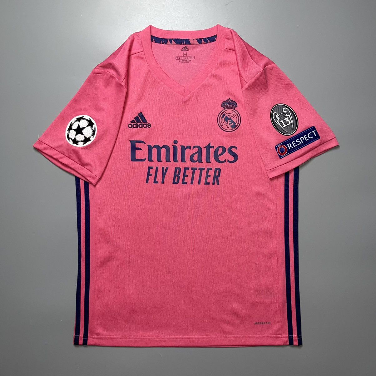 Vintage REAL MADRID ADIDAS 2020/2021 FOOTBALL AWAY JERSEY #8 KROOS Size US M / EU 48-50 / 2 - 2 Thumbnail