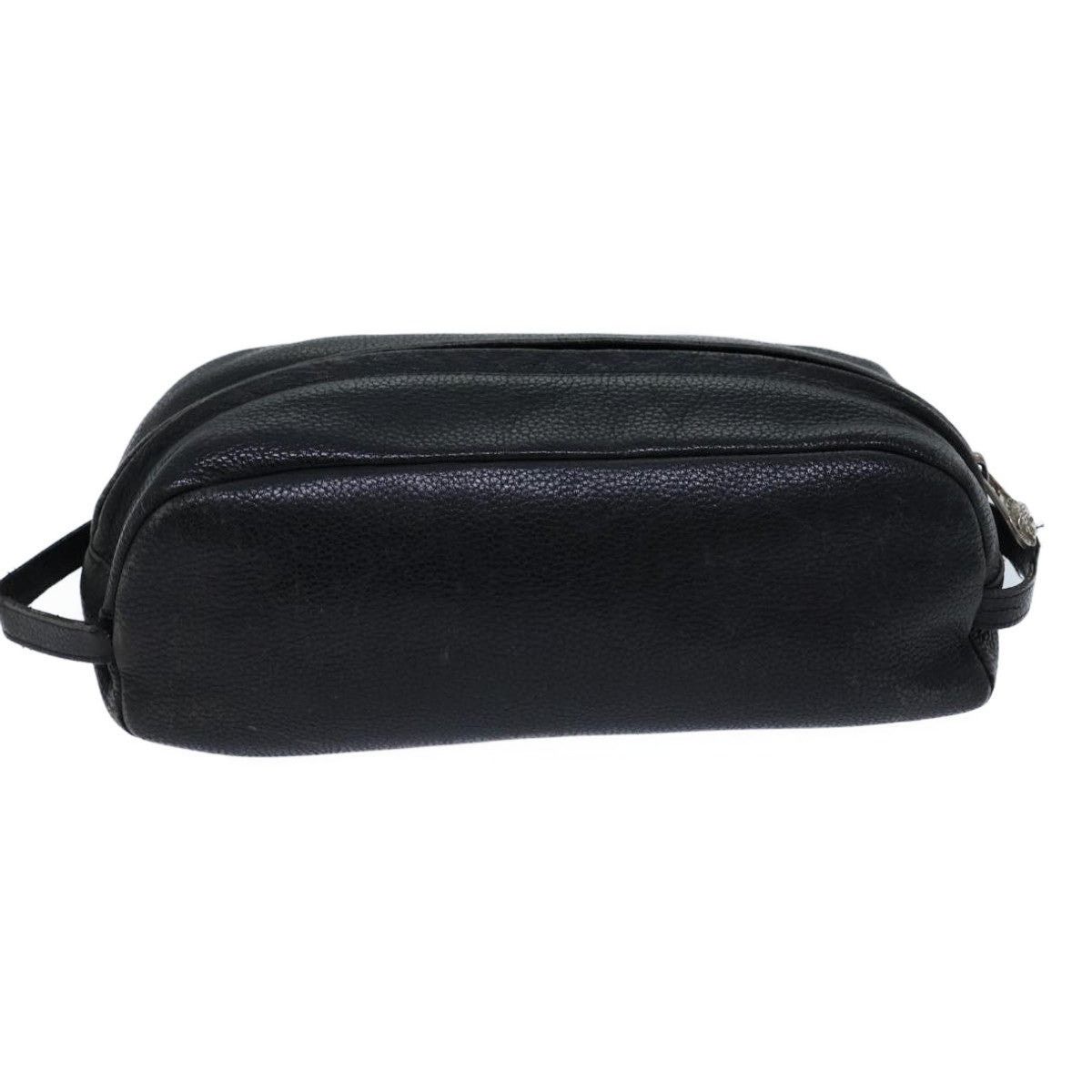 Versace Gianni Versace Clutch Bag Leather Black Size ONE SIZE - 2 Thumbnail