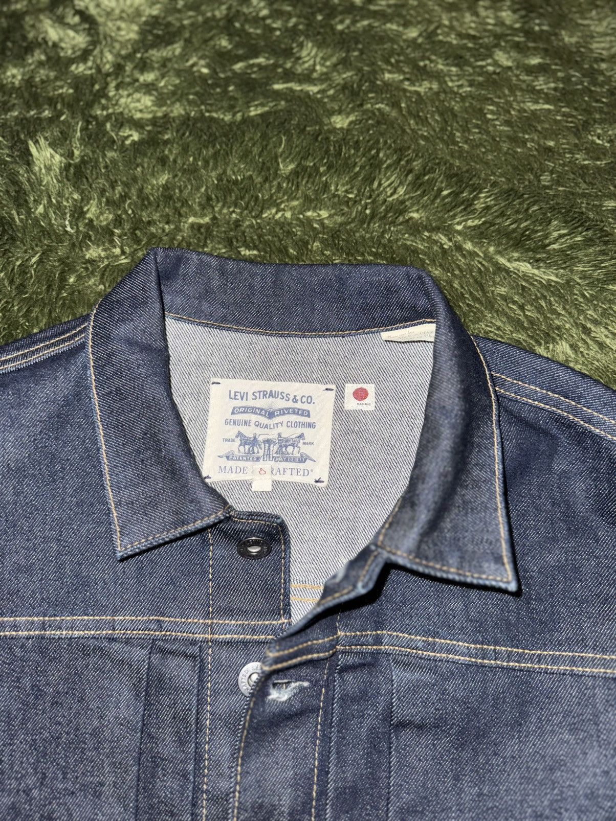Levi's Made & Crafted [M] Levi’s Made & Crafted Japan Fabric Denim Trucker Jacket Size US M / EU 48-50 / 2 - 4 Thumbnail