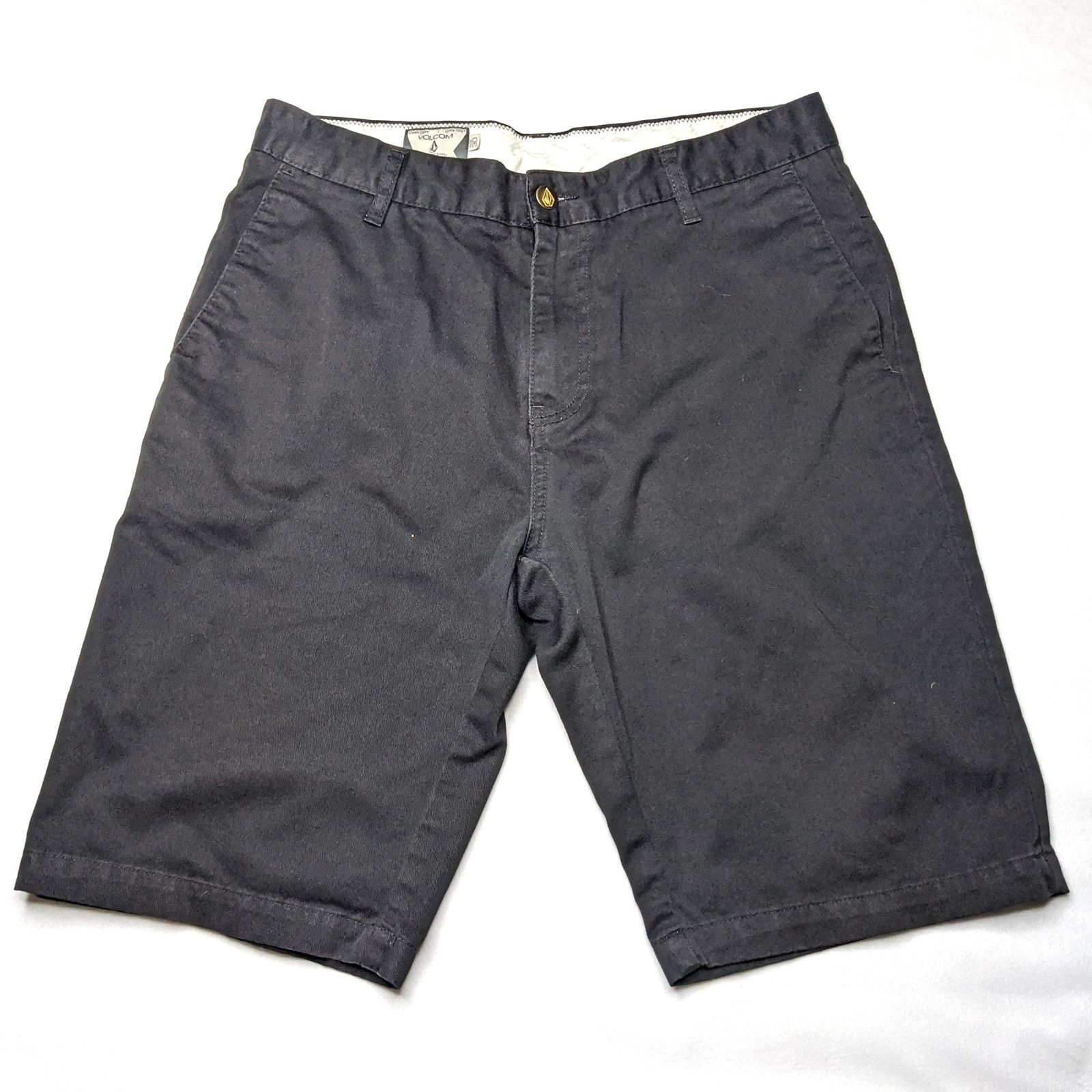 Volcom Volcom Men's Flat Front Chino Shorts | Black | Size 30 Size US 30 / EU 46 - 1 Thumbnail