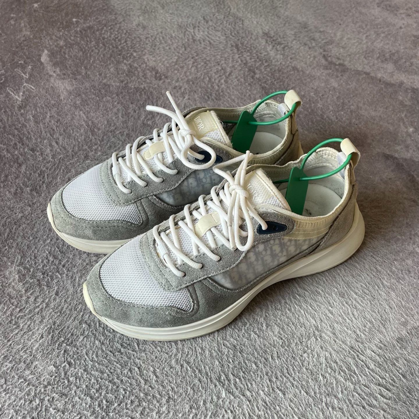 Dior Dior Gray Lowtop Sneakers 25 Men Size US 10 / EU 43 - 1 Thumbnail