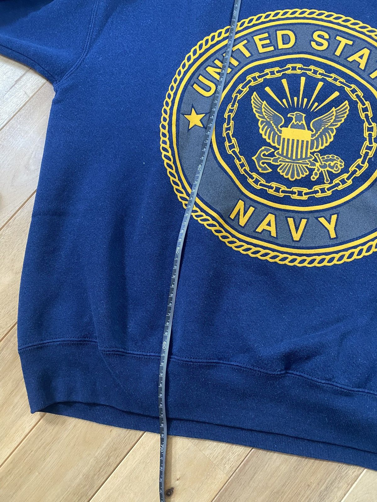 Soffe Vintage US Navy Military Crewneck Sweatshirt Made in USA Size US L / EU 52-54 / 3 - 8 Thumbnail