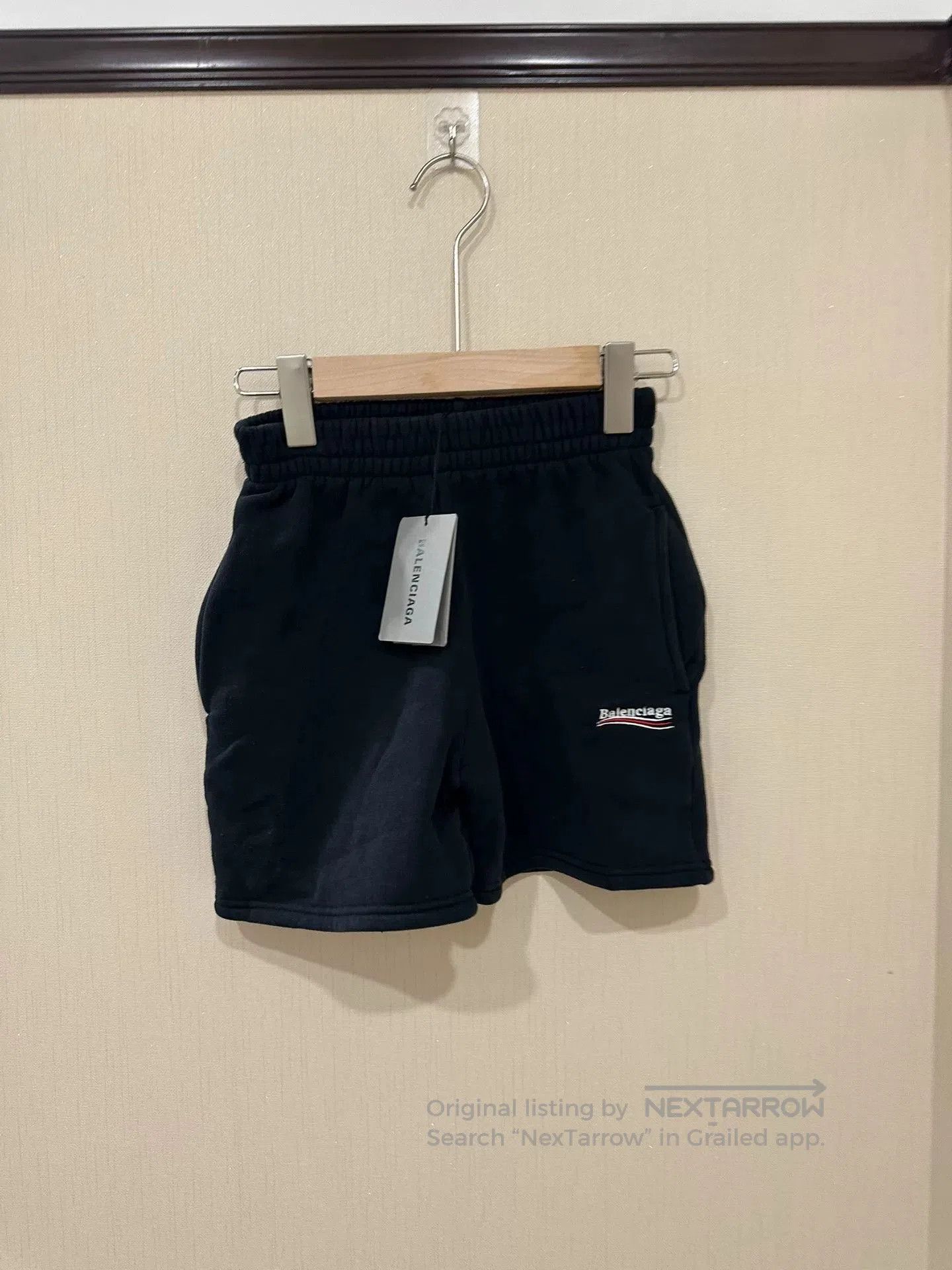 Balenciaga balenciaga embroidered washed denim shorts. Size 28" / US 6 / IT 42 - 1 Thumbnail