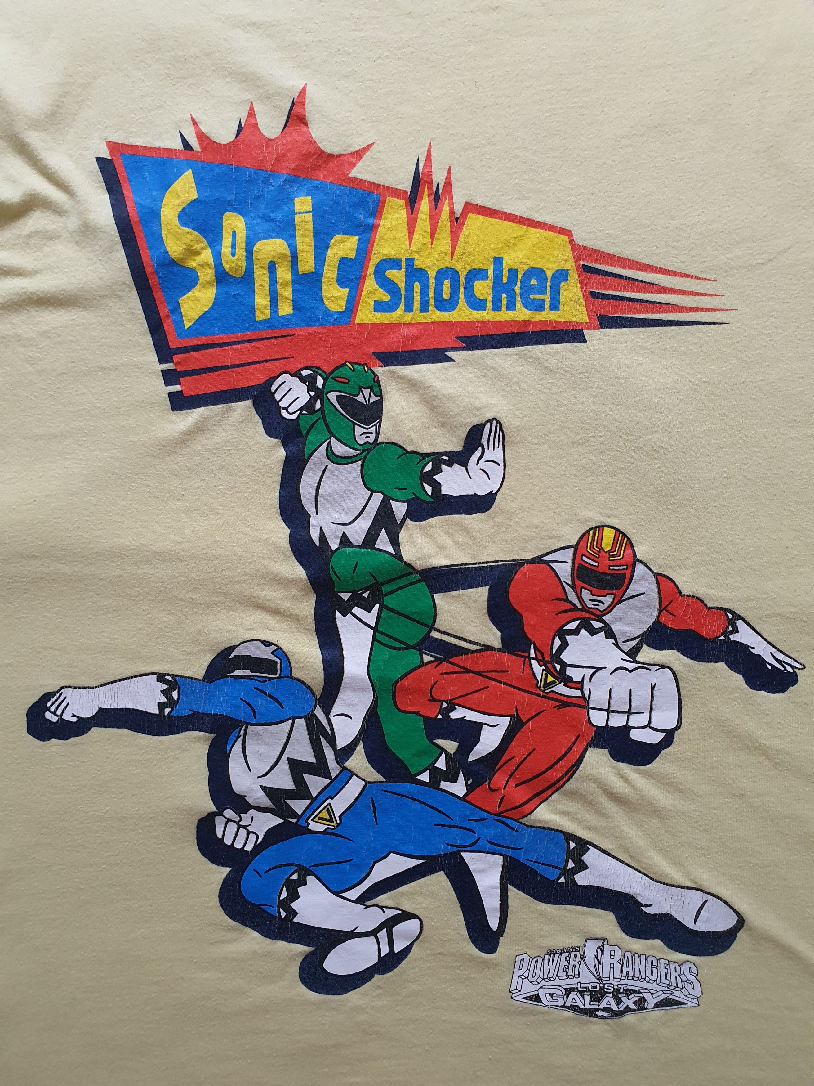Cartoon Network × Vintage POWER RANGERS Vintage (1999) Graphic T-Shirt Size US S / EU 44-46 / 1 - 4 Thumbnail
