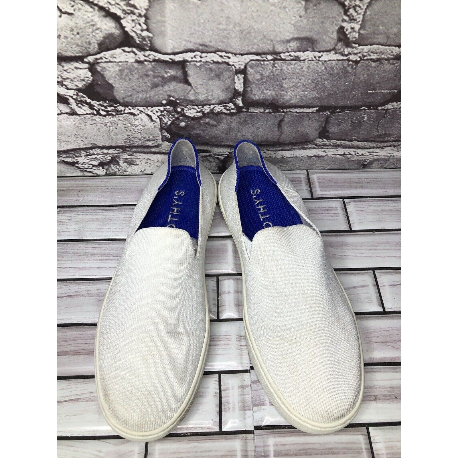 Other Rothy’s The Sneaker White Knit Fabric Casual Comfort Shoes W Size US 7 / IT 37 - 19 Thumbnail