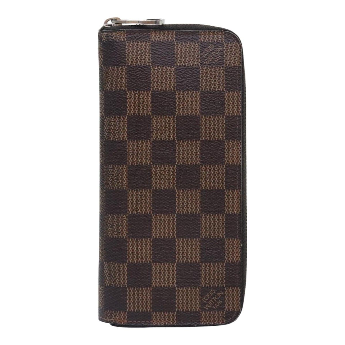 Louis Vuitton Zippy Wallet Vertical Brown Canvas Wallet (Pre-Owned) Size ONE SIZE - 1 Thumbnail