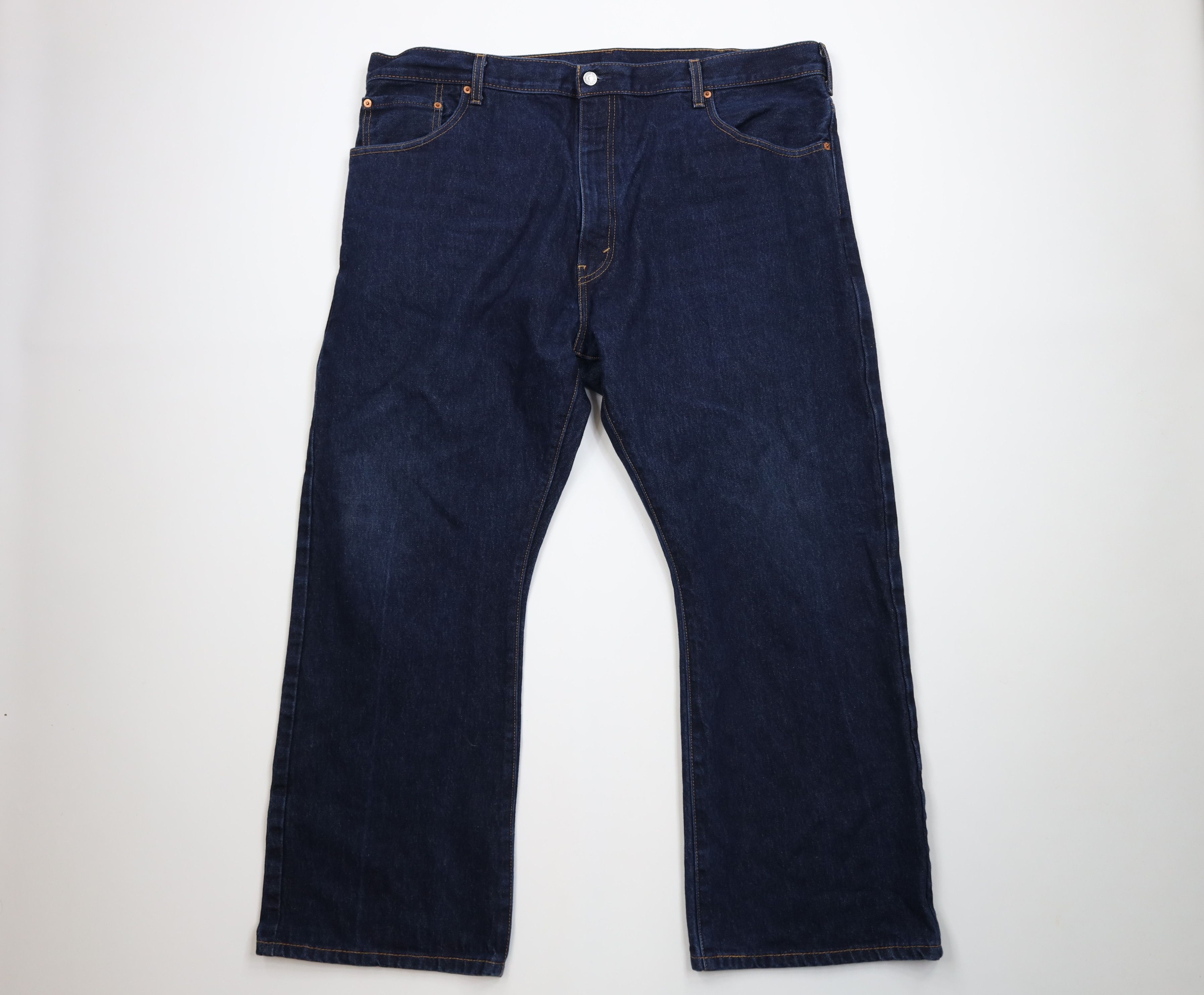 Levi's Vintage Y2K Levis 517 Bootcut Wide Leg Denim Jeans Blue Size US 44 / EU 60 - 1 Thumbnail