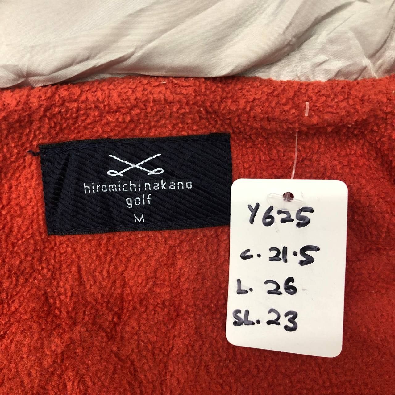 Japanese Brand Y625 HIROMICHI NAKANO GOLF FLEECE JACKETS Size US M / EU 48-50 / 2 - 5 Thumbnail