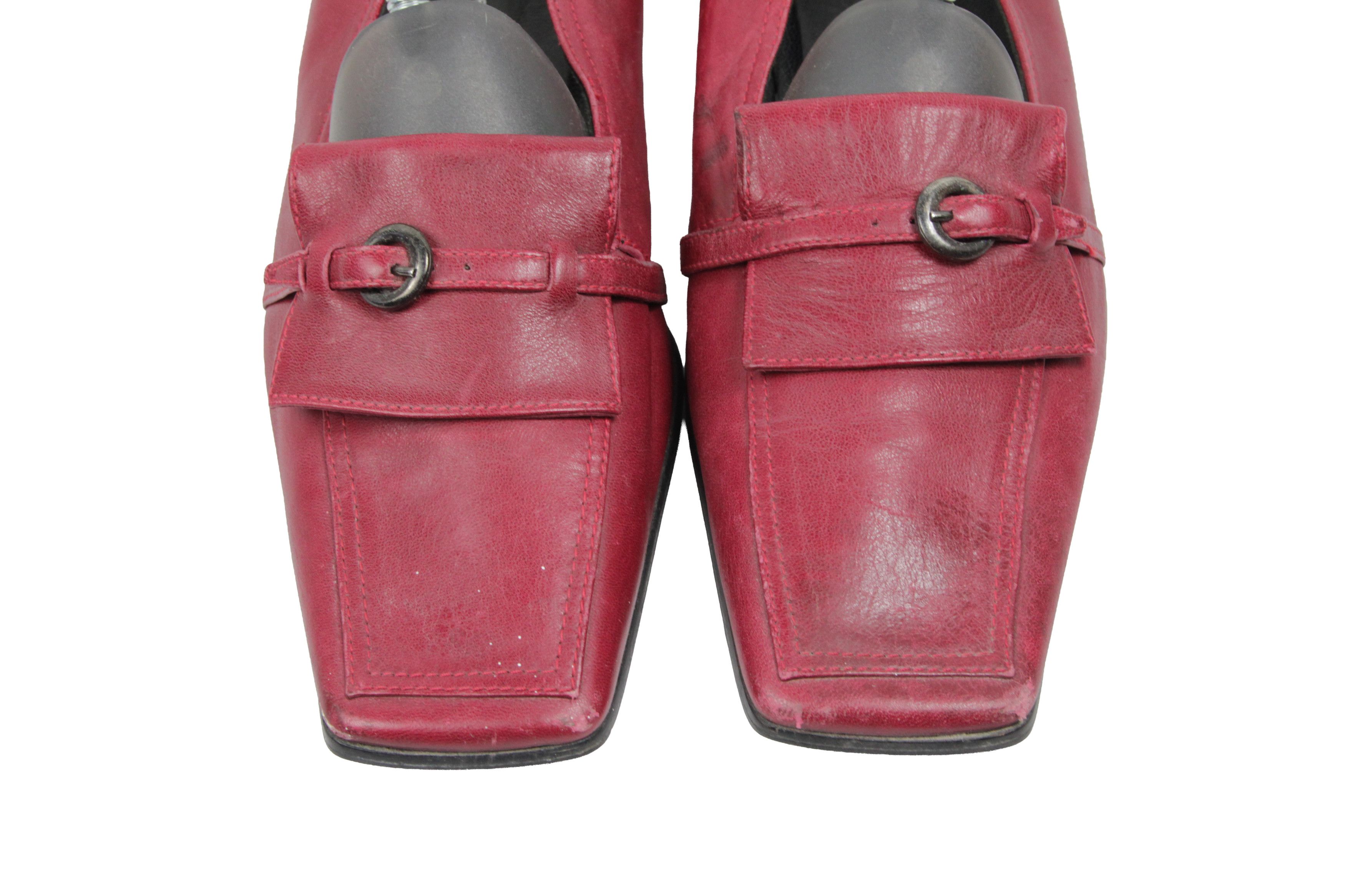Japanese Brand Marco Morea 00S Y2K Square Toe Flats Vintage Size US 11 / IT 41 - 5 Thumbnail