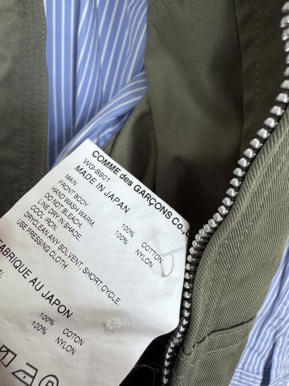 Junya Watanabe eYe Junya Watanabe Comme des Garcons jacket Size US L / EU 52-54 / 3 - 4 Thumbnail