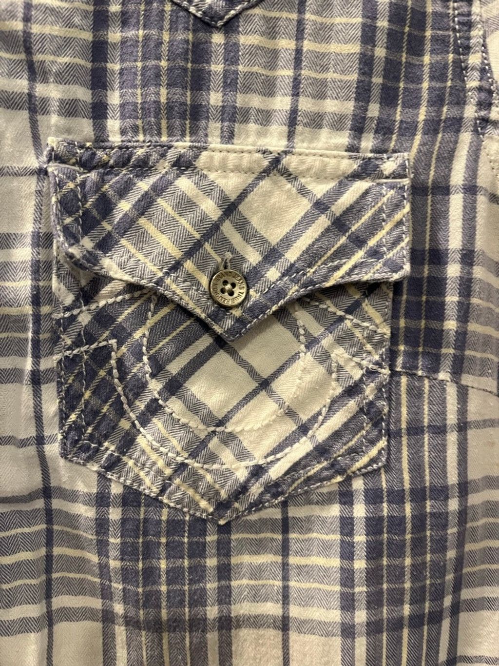 True Religion True Religion Long Sleeve Plaid Western Button Up Shirt Med Size M / US 6-8 / IT 42-44 - 9 Thumbnail