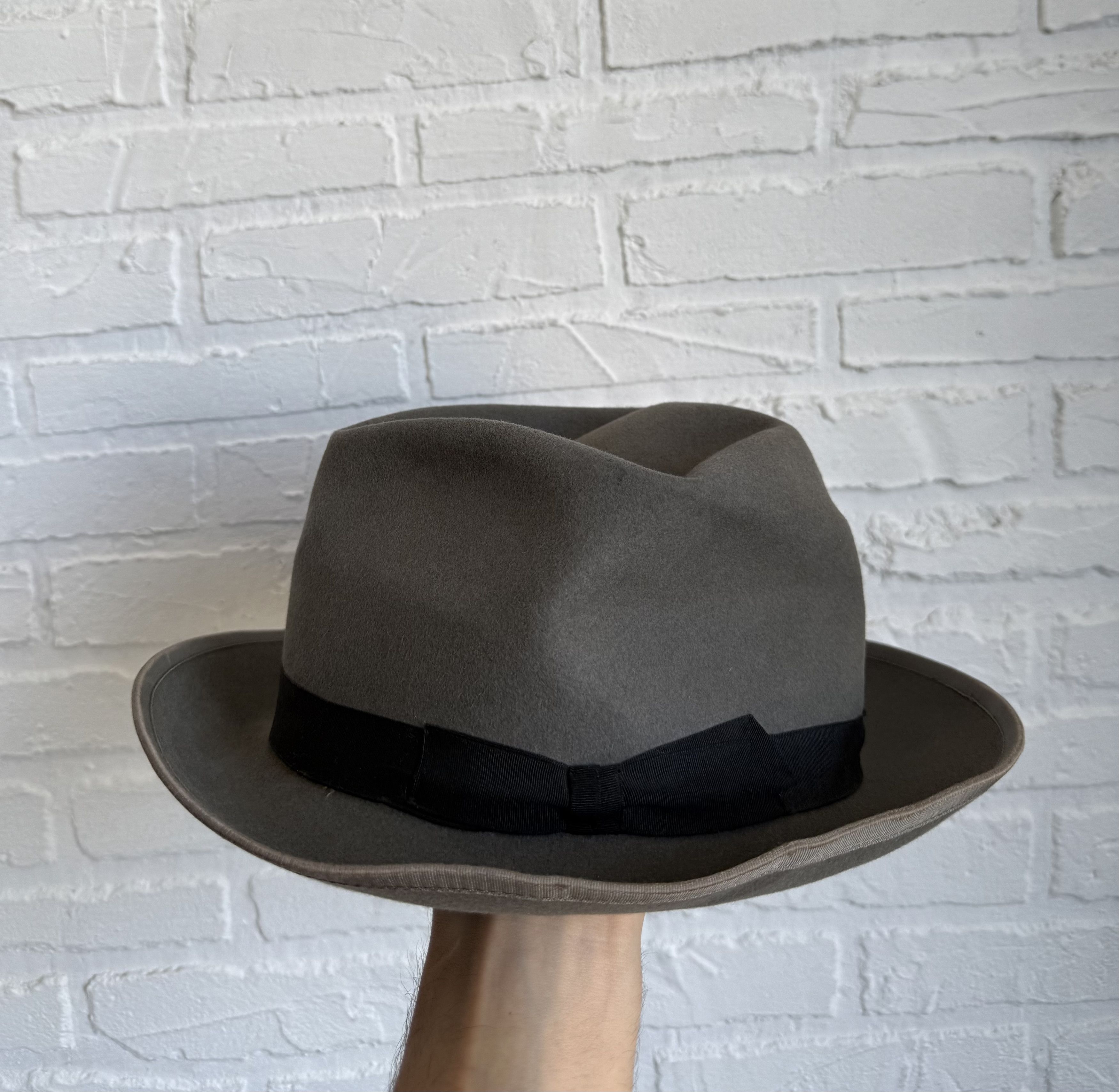 Vintage Vintage 60s 70s Piccadilly Fedora wool Hat Size ONE SIZE - 1 Thumbnail