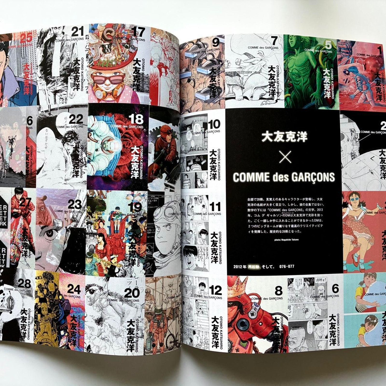 Comme des Garcons × Japanese Brand × Rei Kawakubo Akira anime DIRECTED BY KATSUHIRO OTOMO catalog book Size ONE SIZE - 2 Thumbnail