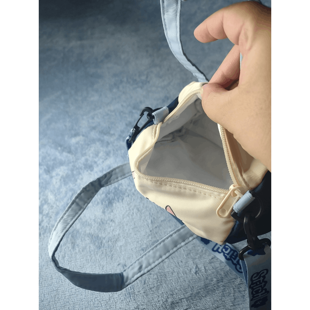 Japanese Brand Stitch Small Crossbody Bag, NEW Size ONE SIZE - 6 Thumbnail