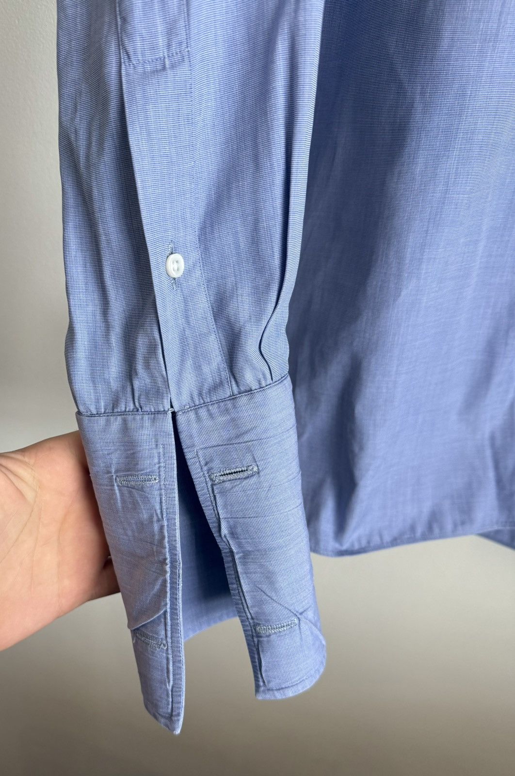 Ralph Lauren Purple Label Ralph Lauren Purple Label Blue Shirt Size US S / EU 44-46 / 1 - 6 Thumbnail