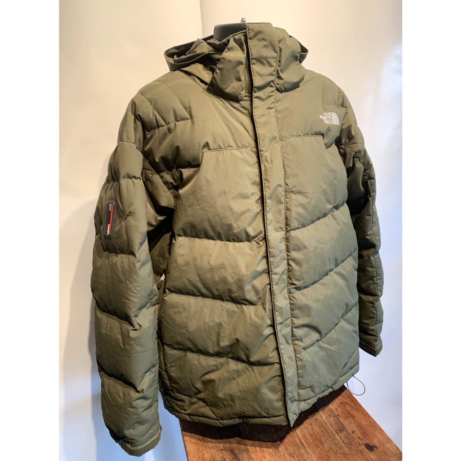 The North Face The North Face Prodigy 600 Down Hooded Snow Ski Jacket RECCO Mens XL Green Jacket Mens XL Green Prodigy 600 Hooded Down Ski Winter Size US XL / EU 56 / 4 - 2 Thumbnail