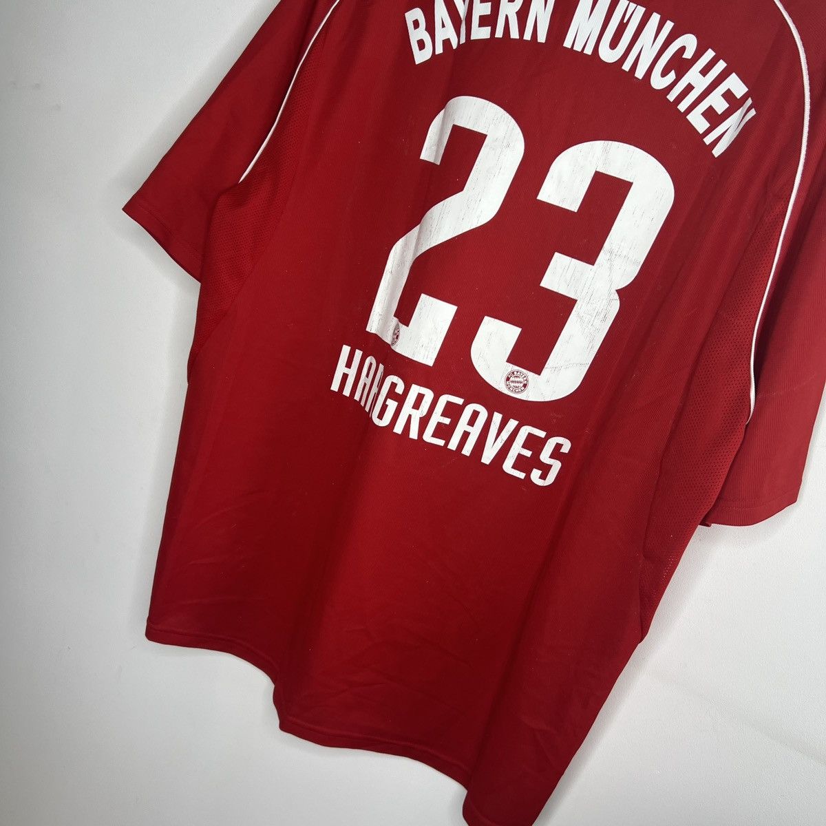 Adidas Bayern Munich Shirt Jersey football kit #23 Hargreaves Size US XL / EU 56 / 4 - 9 Thumbnail