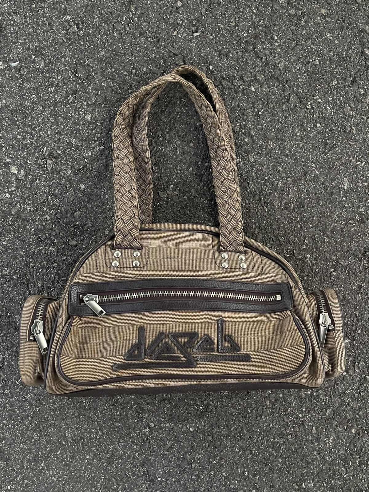 Diesel 00s Archive Diesel Plaid Check Shoulder Bag Size ONE SIZE - 2 Thumbnail