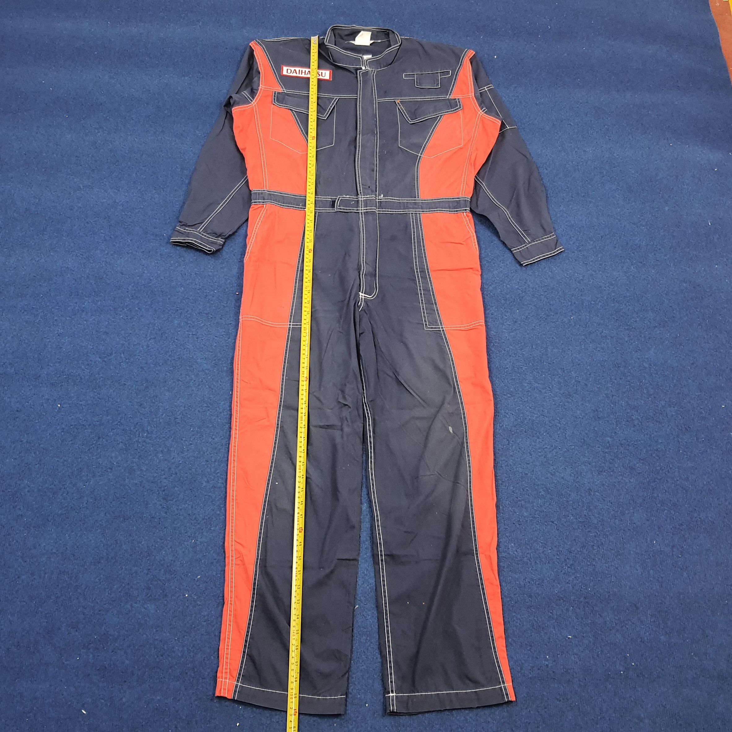 Japanese Brand × Vintage Vintage DAIHATSU Japanese Brand Motorsports Coverall Size US L / EU 52-54 / 3 - 4 Thumbnail