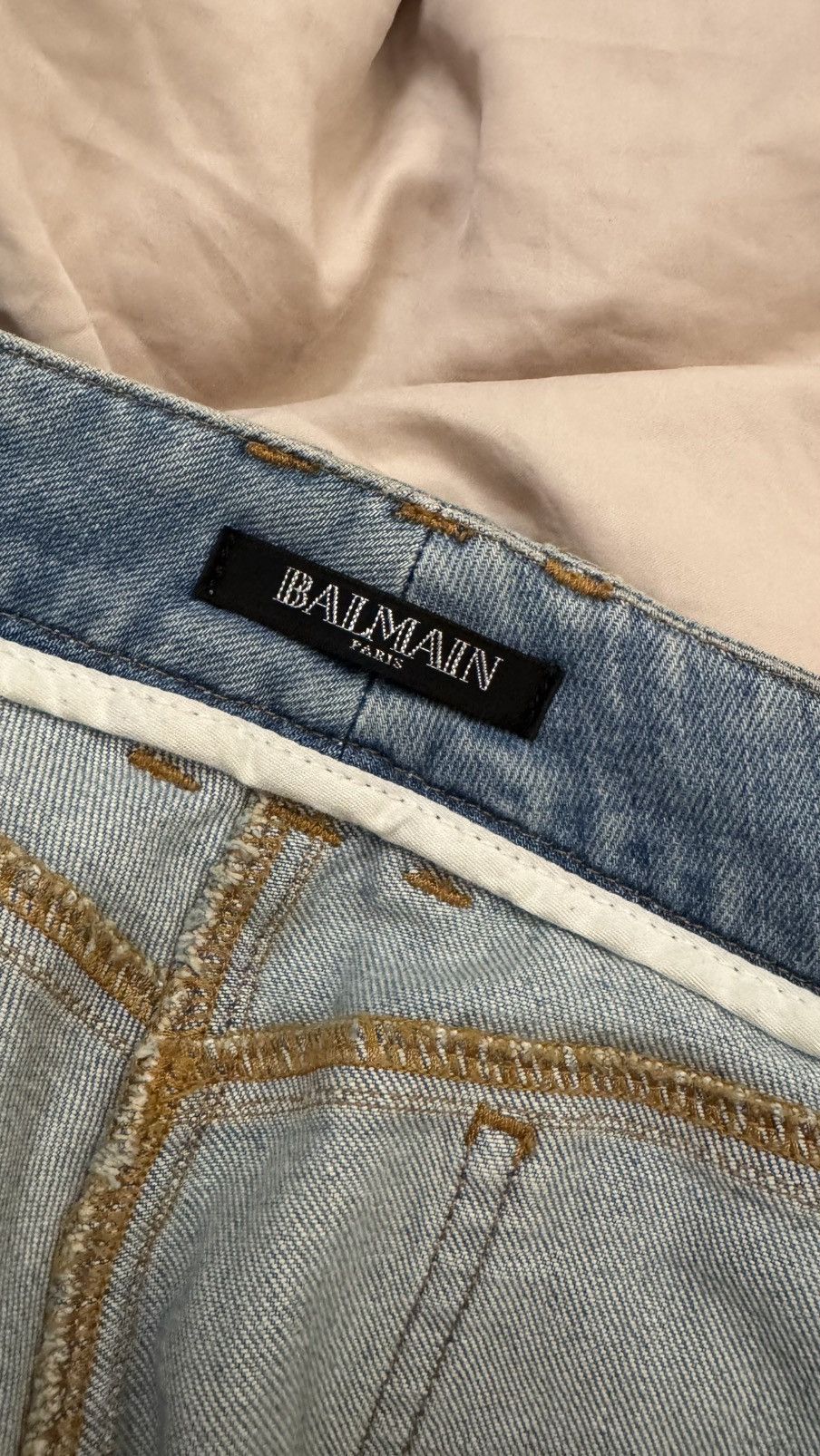 Balmain Balmain Women’s Zippered Biker Jeans Size 26" / US 2 / IT 38 - 12 Thumbnail