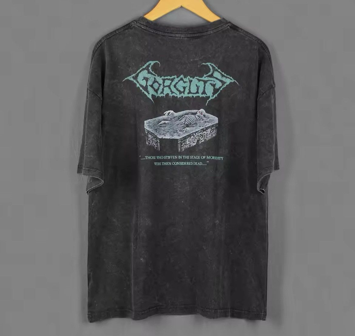 Japanese Brand × Vintage Gorguts Considered Dead Graphic Printed T-Shirt Size US L / EU 52-54 / 3 - 2 Thumbnail