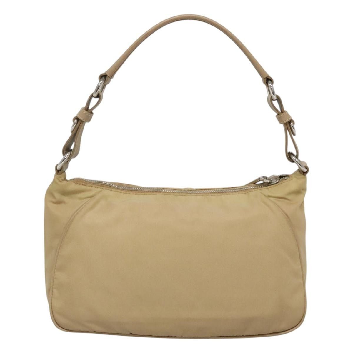 Prada PRADA Shoulder Bag Nylon Beige Silver Size ONE SIZE - 3 Thumbnail