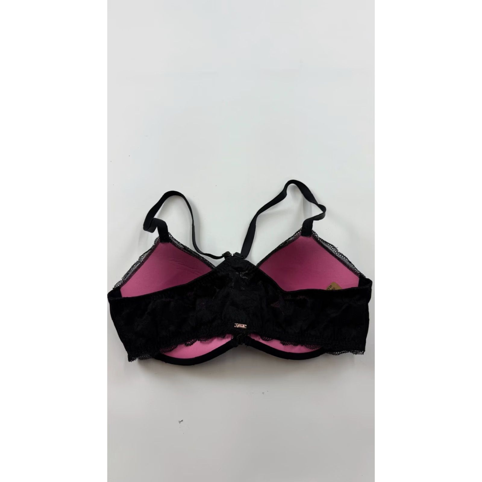 Victoria's Secret Victoria's Secret Bra Bralette Womens Large Black Push Up Adjustable Strap Lace Size ONE SIZE - 3 Thumbnail