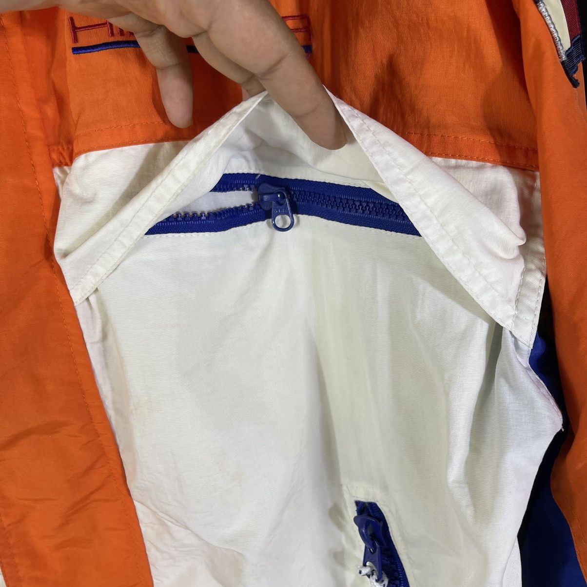 Tommy Hilfiger × Vintage Vintage 90s Tommy Hilfiger Sailing Reflective Hoodie Jacket Size US L / EU 52-54 / 3 - 5 Thumbnail