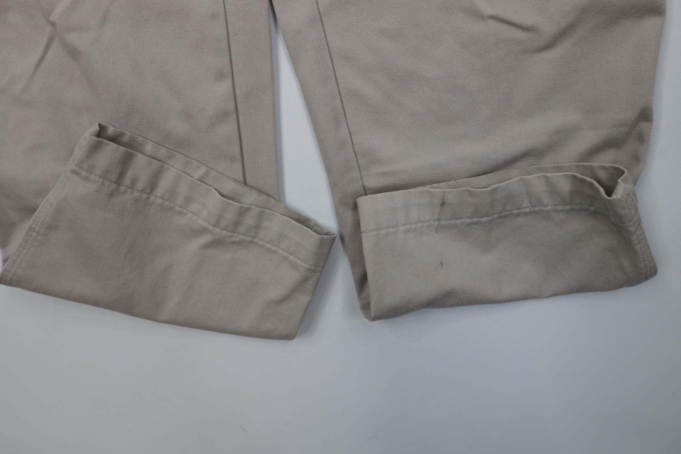 Carhartt Vintage Y2K Carhartt Pleated Relaxed Fit Chino Pants Stone Size US 40 / EU 56 - 5 Thumbnail