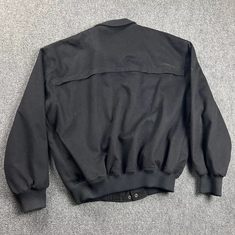 Other Blue Drake Sailing Jacket Mens Large Full Zip Bomber Wool Size US L / EU 52-54 / 3 - 7 Thumbnail