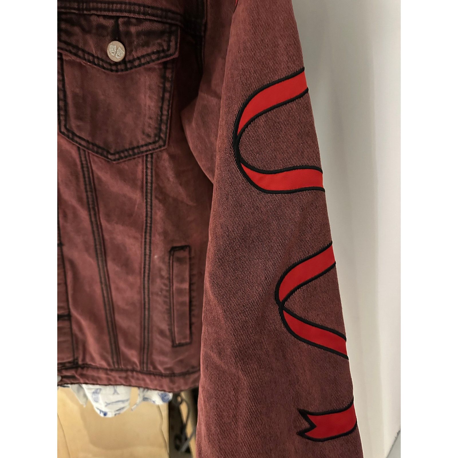 Asaali Asaali Denim Jacket (XL) Size US XL / EU 56 / 4 - 2 Thumbnail