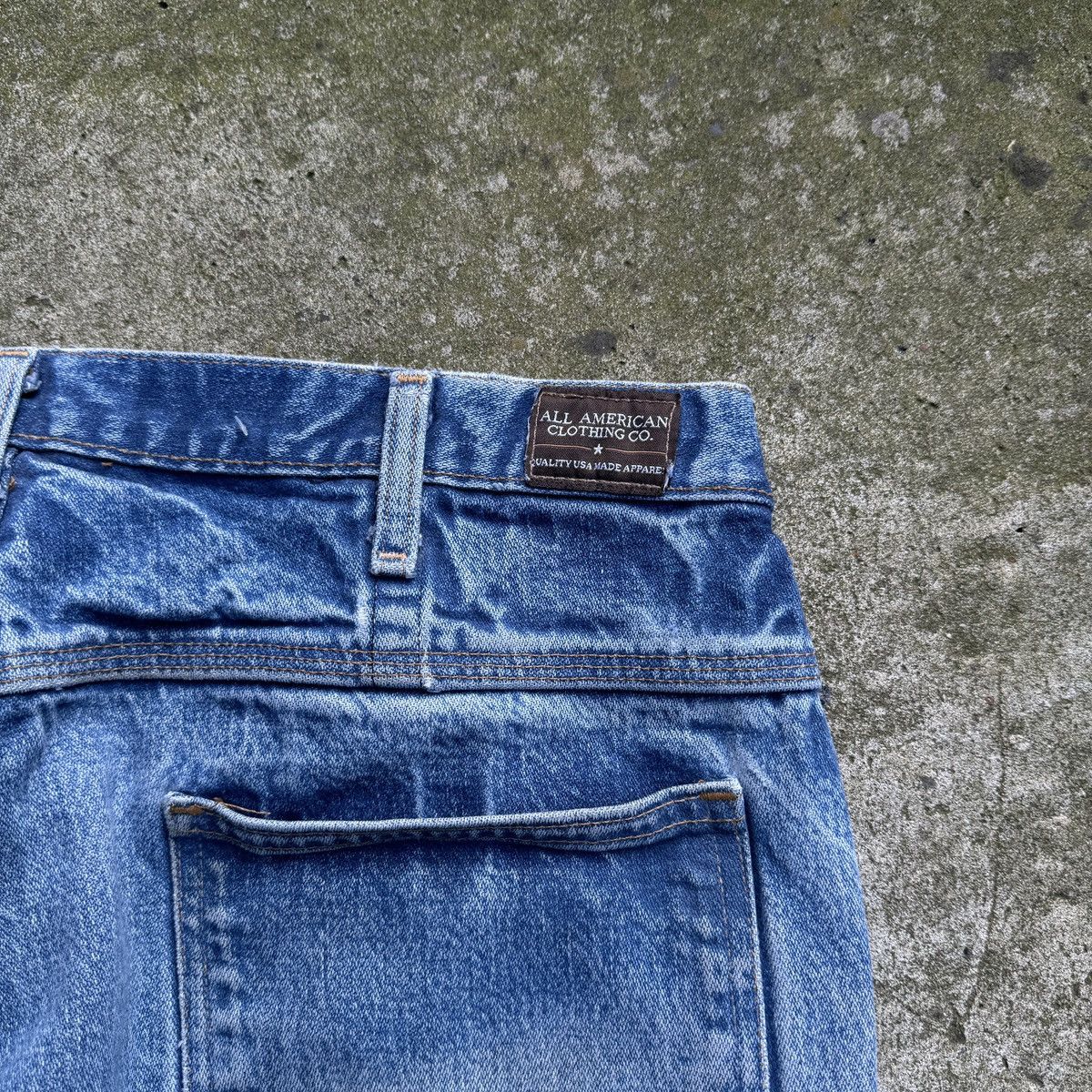 Vintage 90s Faded Thrashed Distressed Workwear Jeans ERD Grunge Size US 34 / EU 50 - 9 Thumbnail