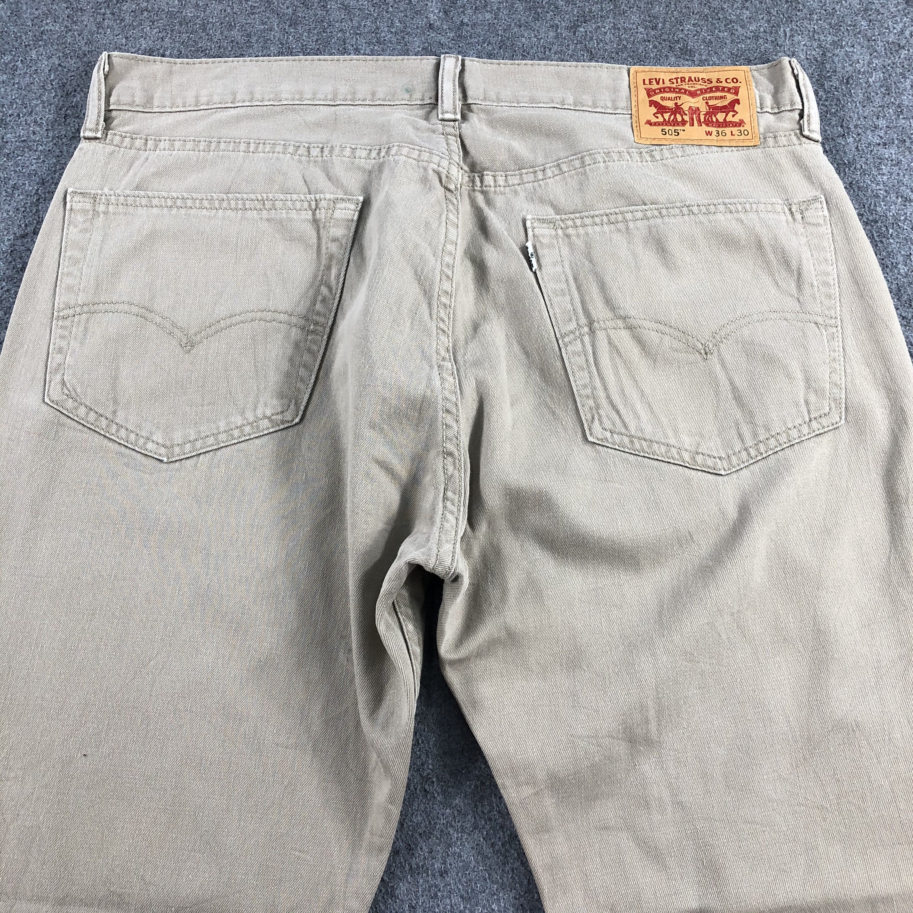 Levi's Vintage Levis 505 Jeans-J1629 Size US 37 - 3 Thumbnail