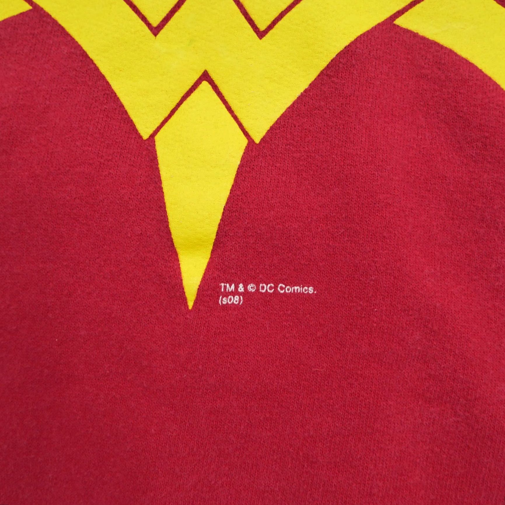 DC Comics VINTAGE Wonder Woman Hoodie Mens Large Red Pullover DC Comics Y2K Size US L / EU 52-54 / 3 - 3 Thumbnail