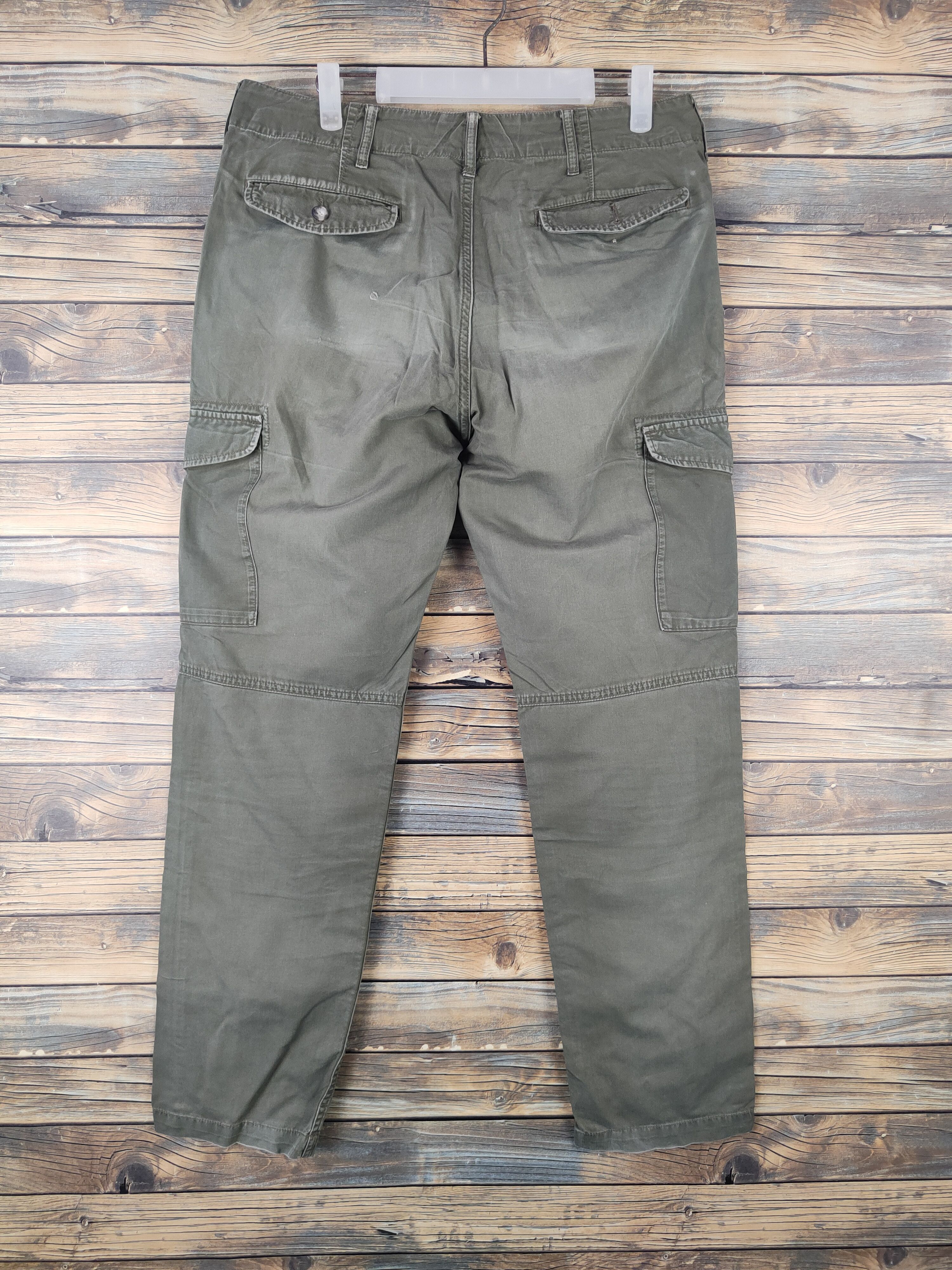 United Arrows DL Beauty&Youth United Arrows Olive Cargo Pants #1496 Size US 32 / EU 48 - 8 Thumbnail