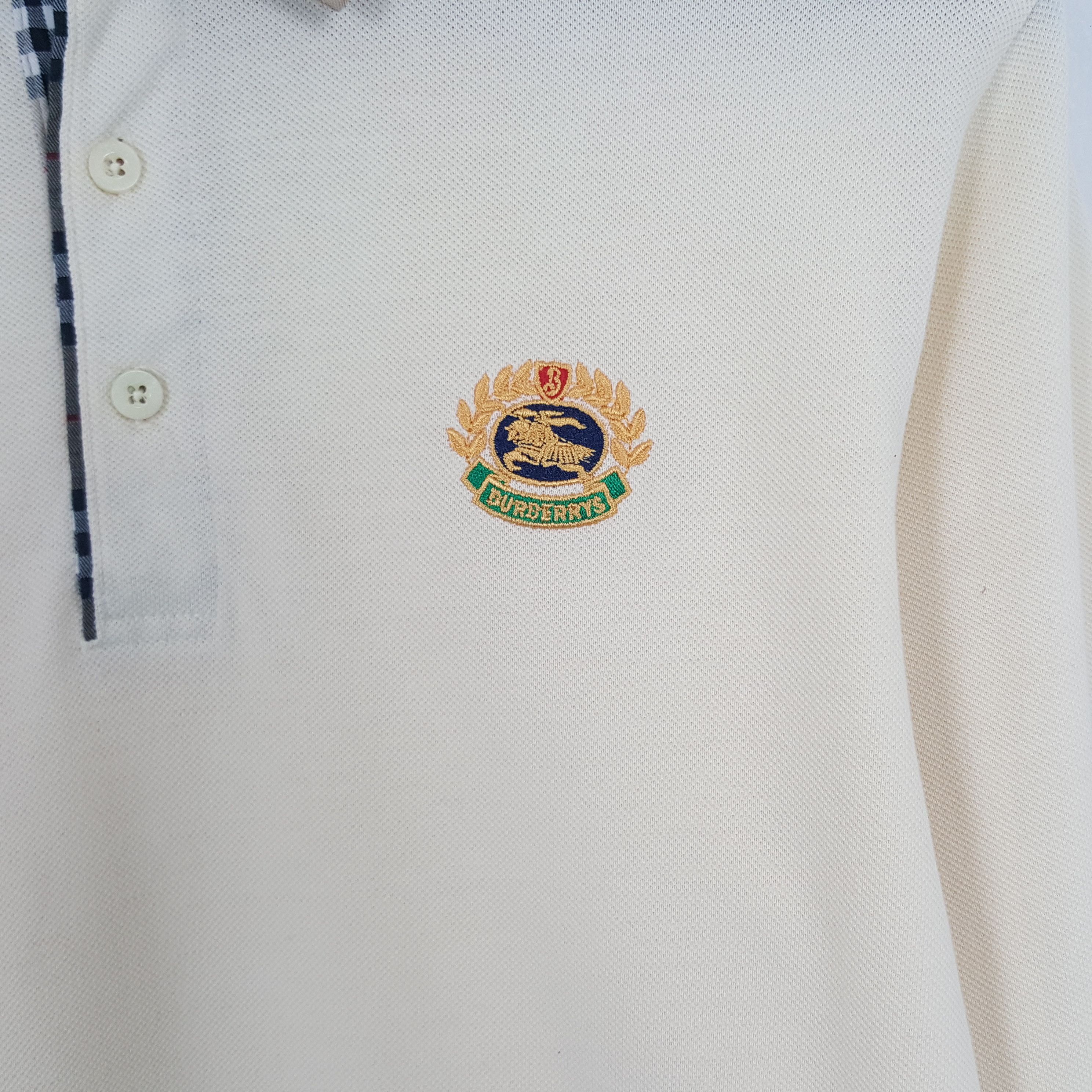 Burberry × Vintage Vintage Burberry London Nova Check Polos Shirt Size US XS / EU 42 / 0 - 2 Thumbnail