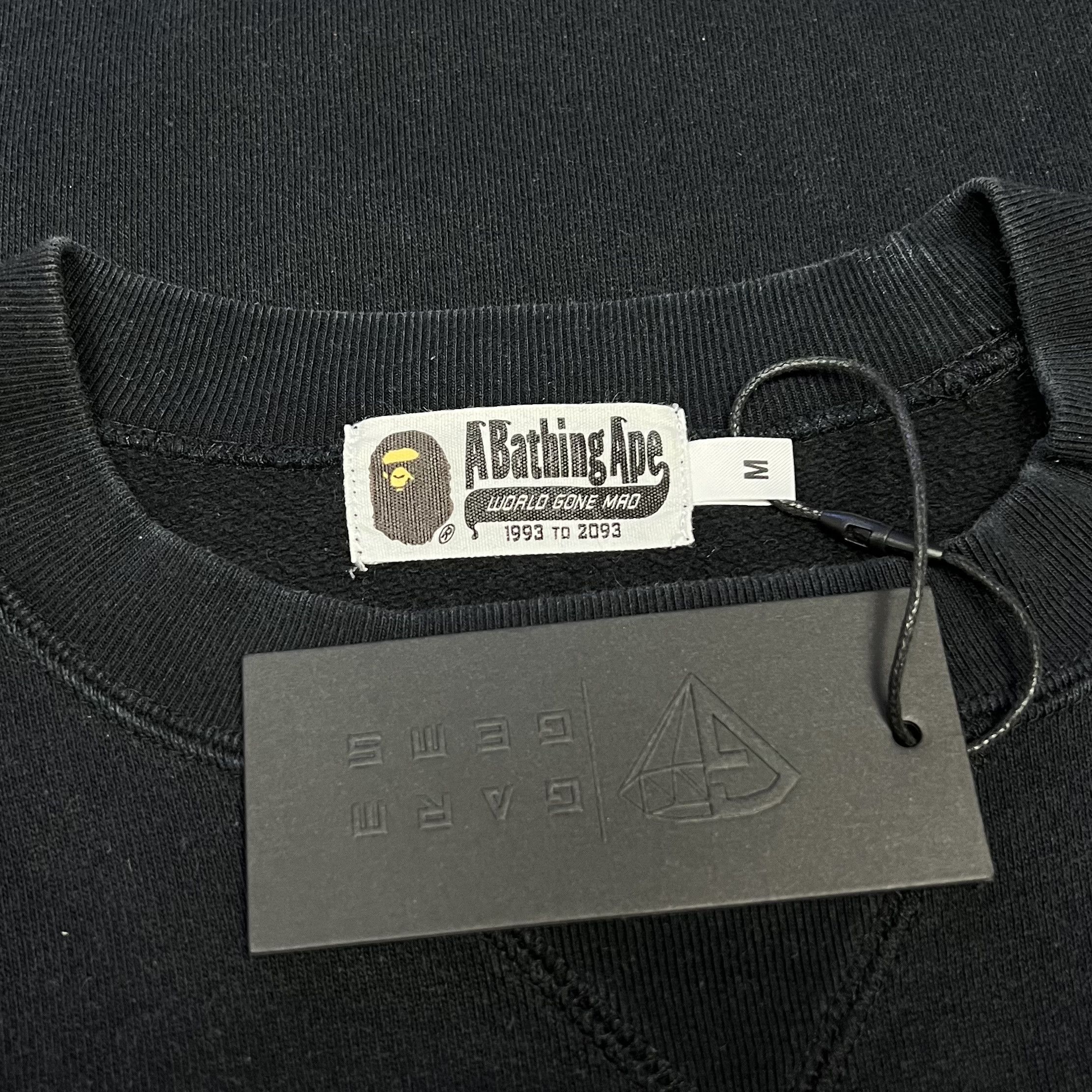 Bape A Bathing Ape Foam Print Logo Sweatshirt Size US M / EU 48-50 / 2 - 5 Thumbnail