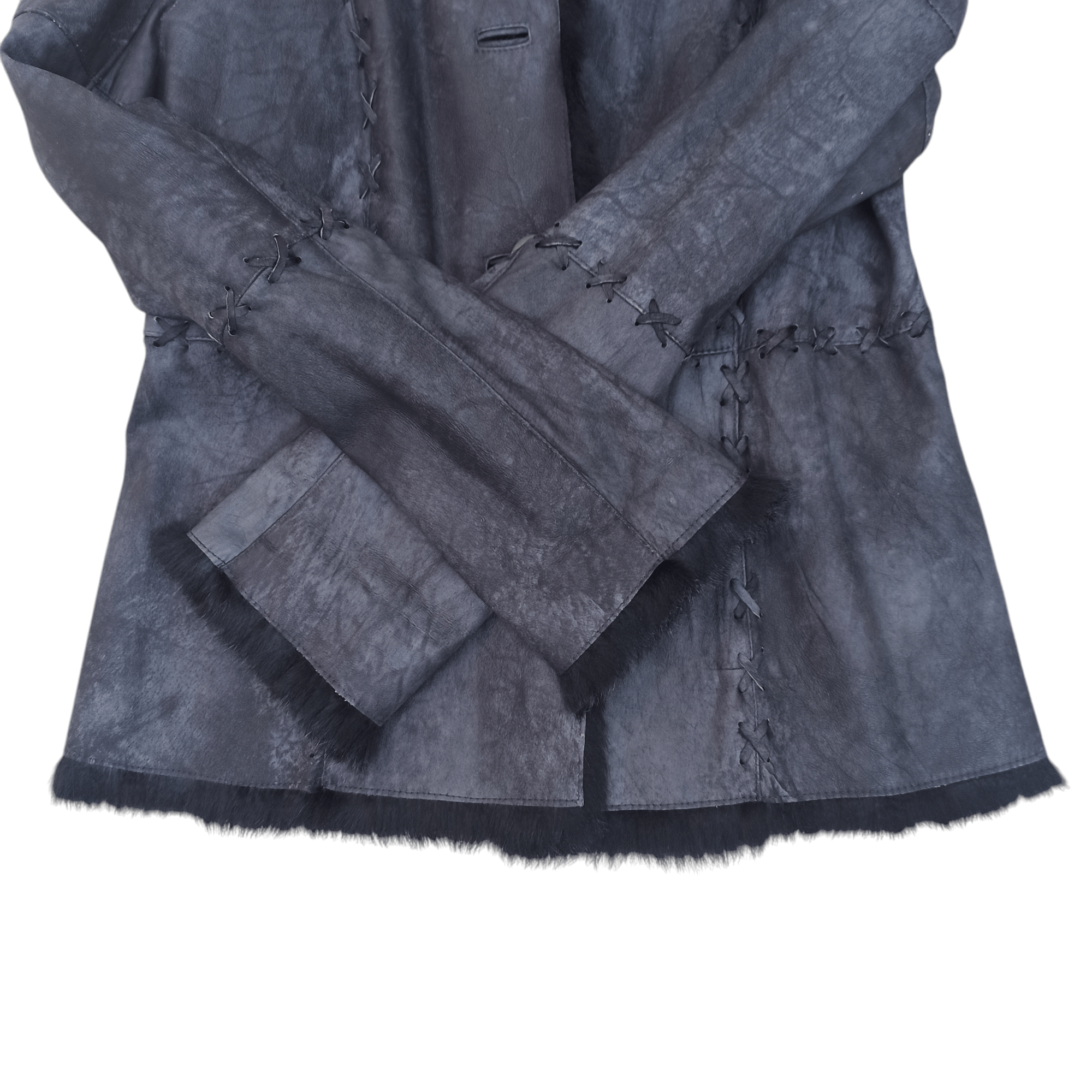 Japanese Brand × Vintage Vintage Coat Leather Leather fur lining Rosase Club Size M / US 6-8 / IT 42-44 - 5 Thumbnail